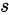 {\displaystyle s}